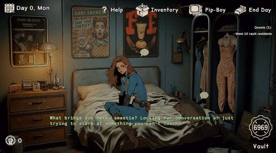Unity Fallout: Pip-Booty [v0.6] [Cumshot Chronicles Interactive]