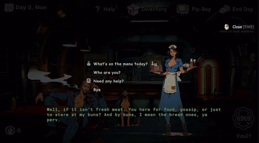 Unity Fallout: Pip-Booty [v0.6] [Cumshot Chronicles Interactive]