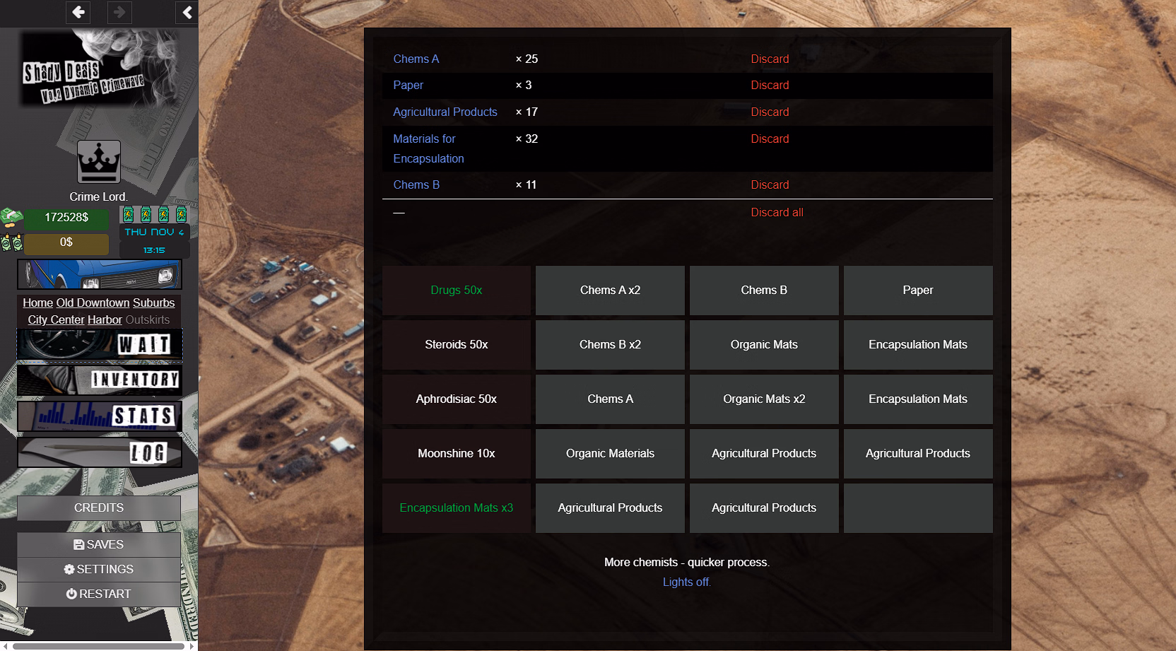 HTML Shady Deals [v0.22] [Kroo]