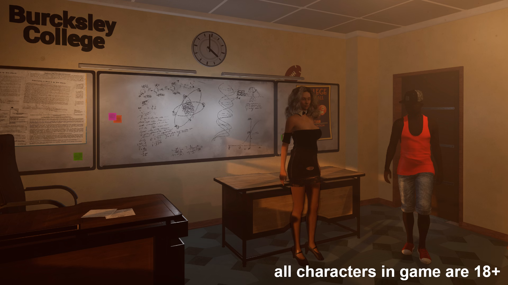 Unreal Engine Completed Expose My Teacher (A Wife and Mother Fan Game) [v1.1] [Luxxor Games]