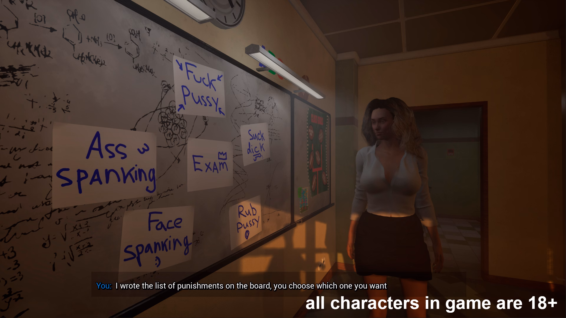 Unreal Engine Completed Expose My Teacher (A Wife and Mother Fan Game) [v1.1] [Luxxor Games]