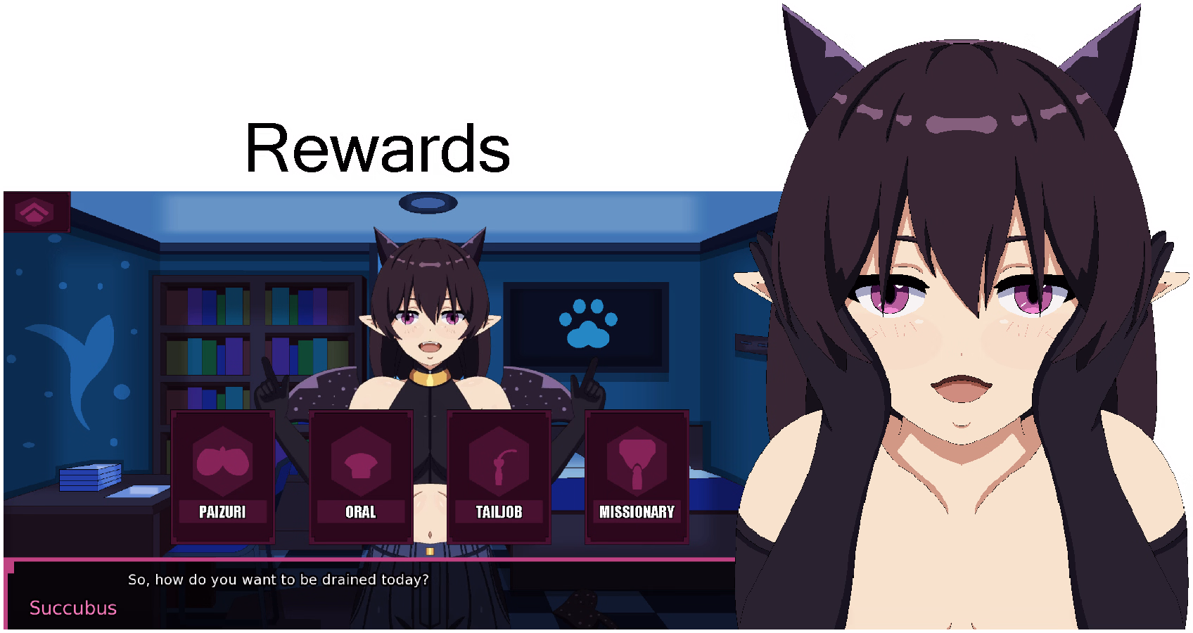 VN Ren'Py Succubus Challenge [Demo 2] [Xoullion]
