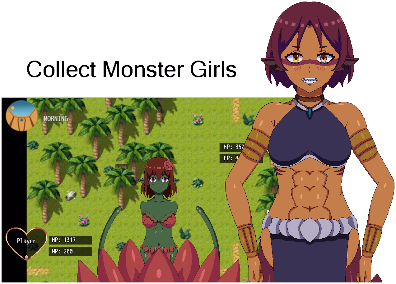 RPGM My Life in a Monster Girl Paradise [Demo 3] [Xoullion]