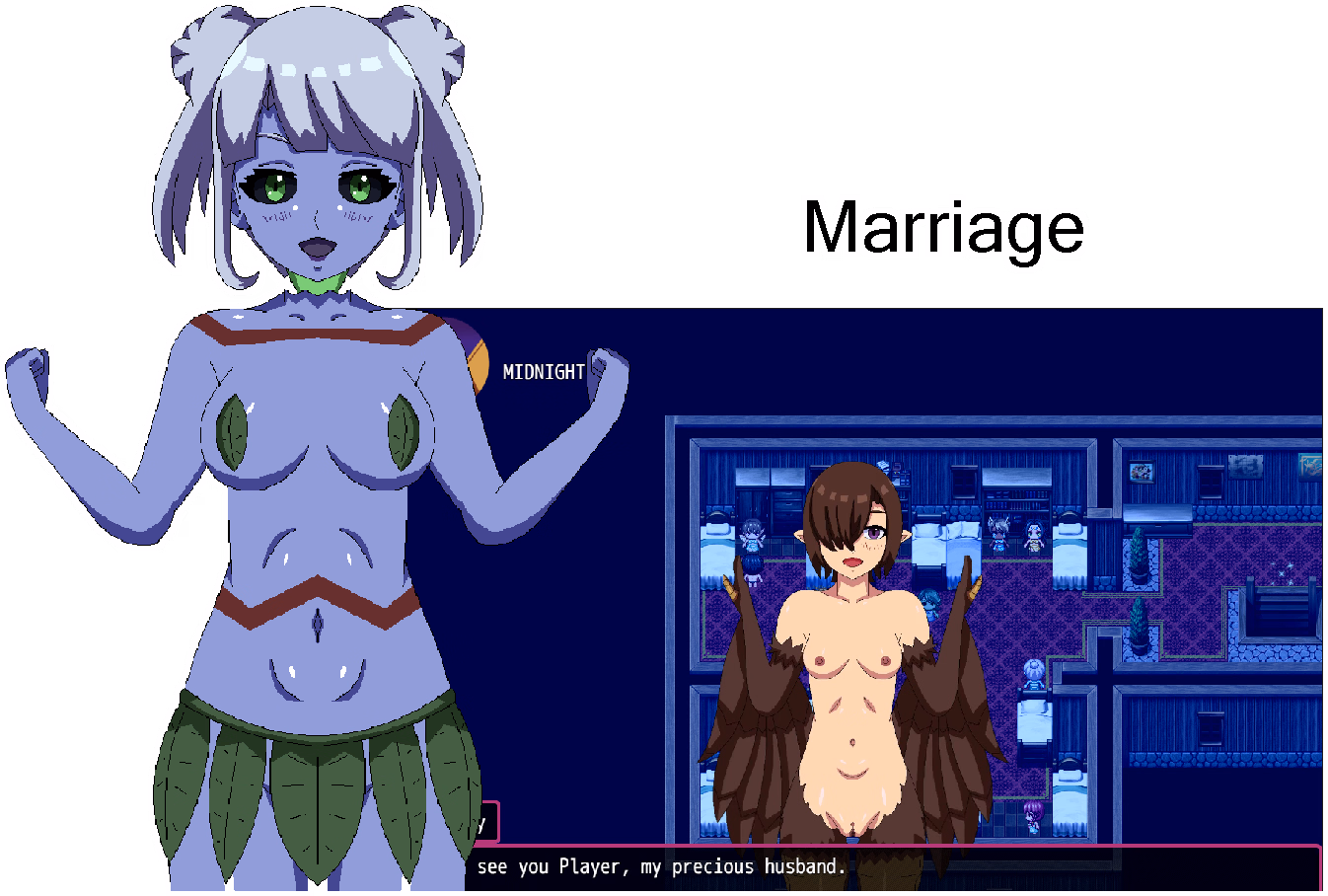 RPGM My Life in a Monster Girl Paradise [Demo 3] [Xoullion]