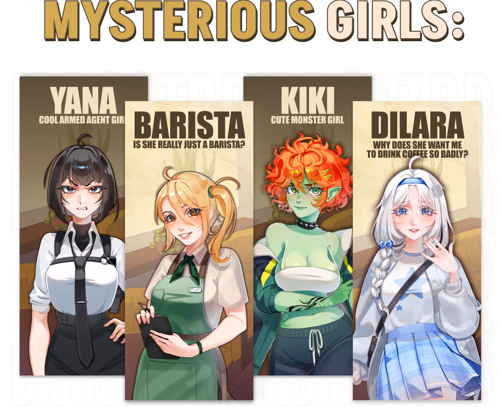 VN Ren'Py Completed I Drink Sorrel Coffee to Reboot Reality, but I'm Being Hunted by Monster Girls and Armed Agents [v1.0] [ST Sinovar/TOPHOUSE]