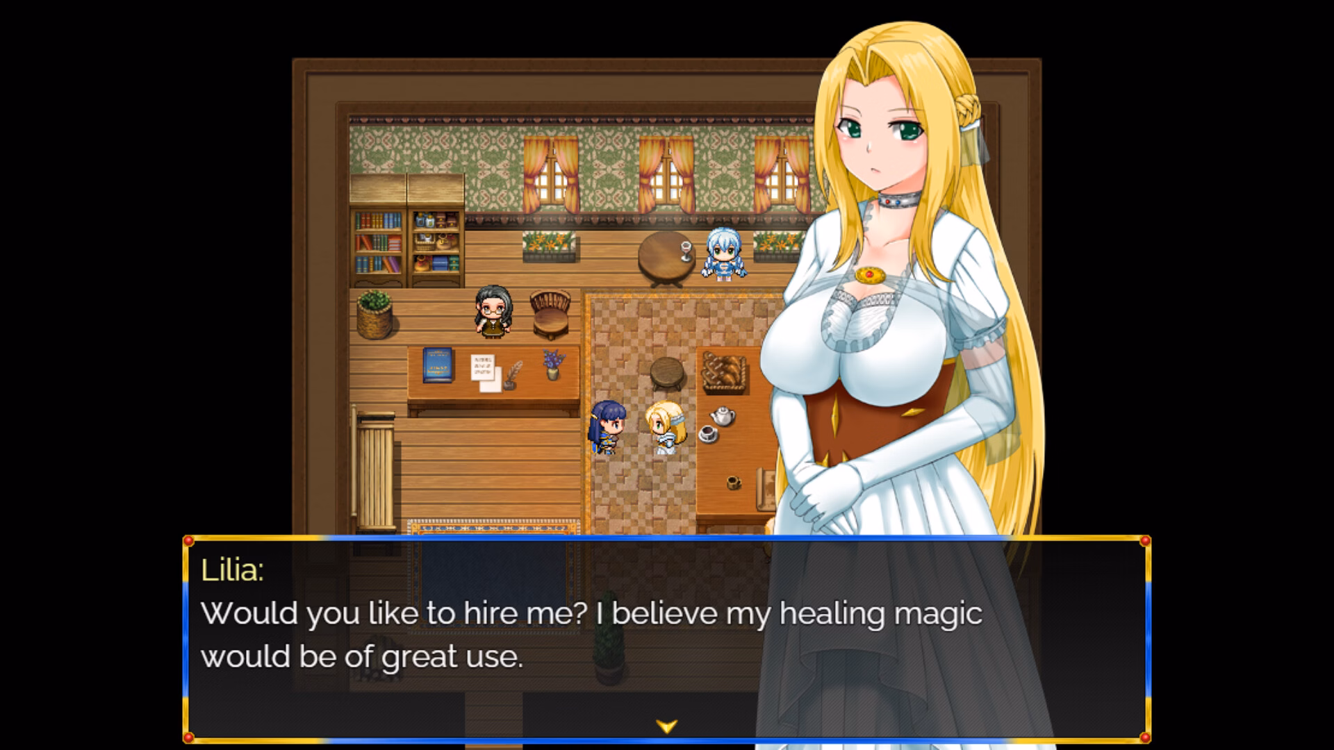 RPGM Completed Lady Knight Quest [v1.01] [ShiroKuroSoft]