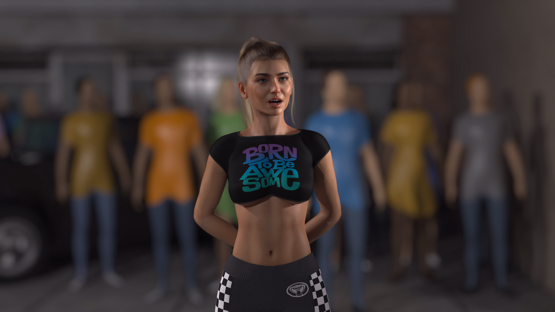 VN Ren'Py Abandoned The Harem Garage [v0.18] [CyberTurul]
