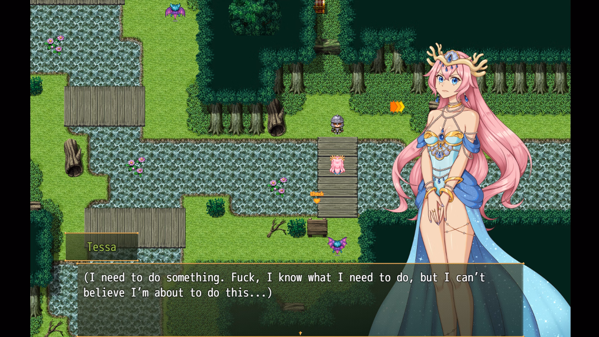 RPGM Tessa's Treasures- treasure hunters are closer to goddesses [Demo] [Hentai Room]