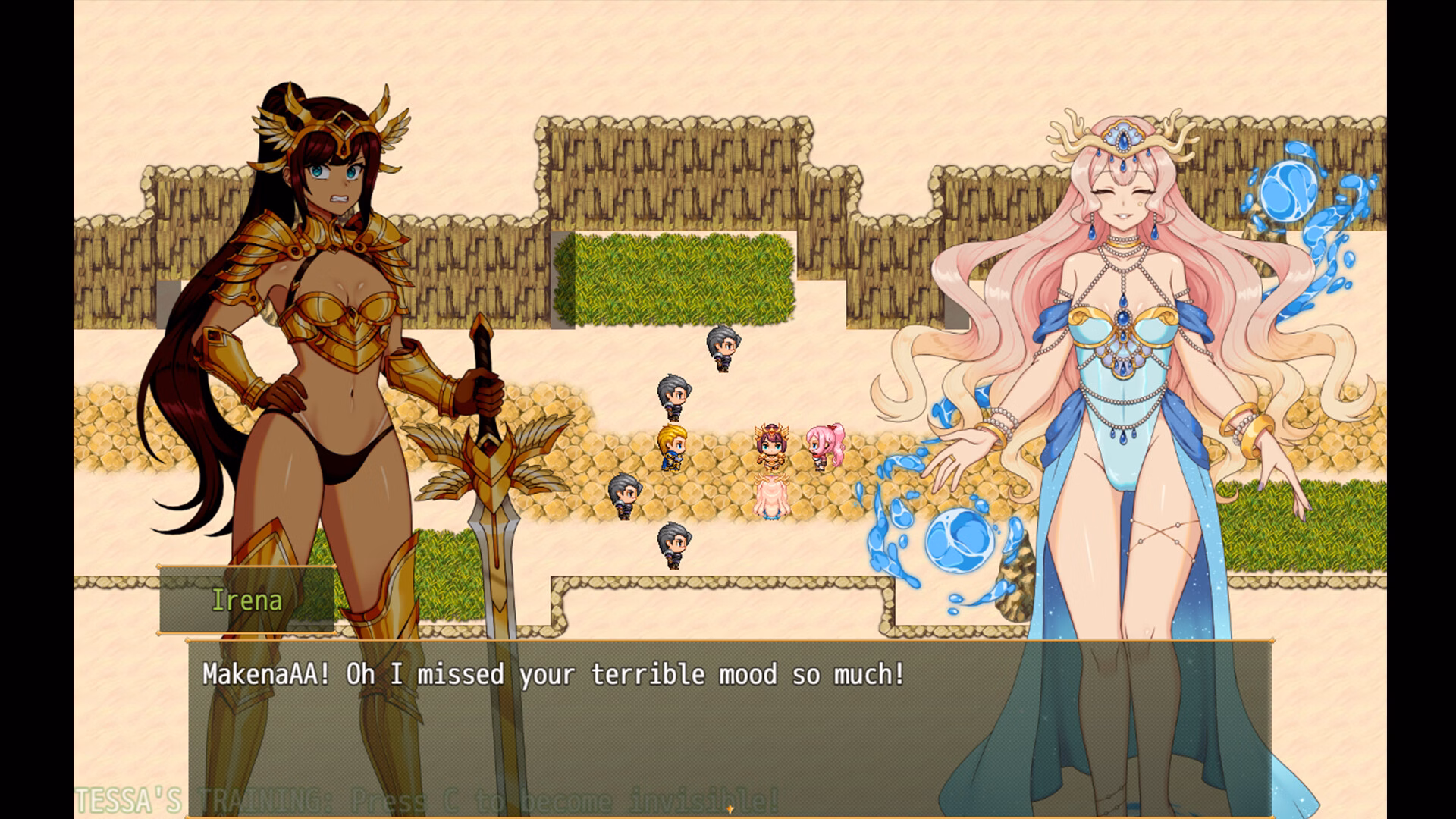 RPGM Tessa's Treasures- treasure hunters are closer to goddesses [Demo] [Hentai Room]