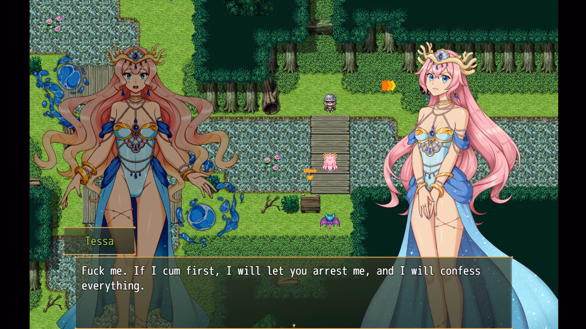 RPGM Tessa's Treasures- treasure hunters are closer to goddesses [Demo] [Hentai Room]