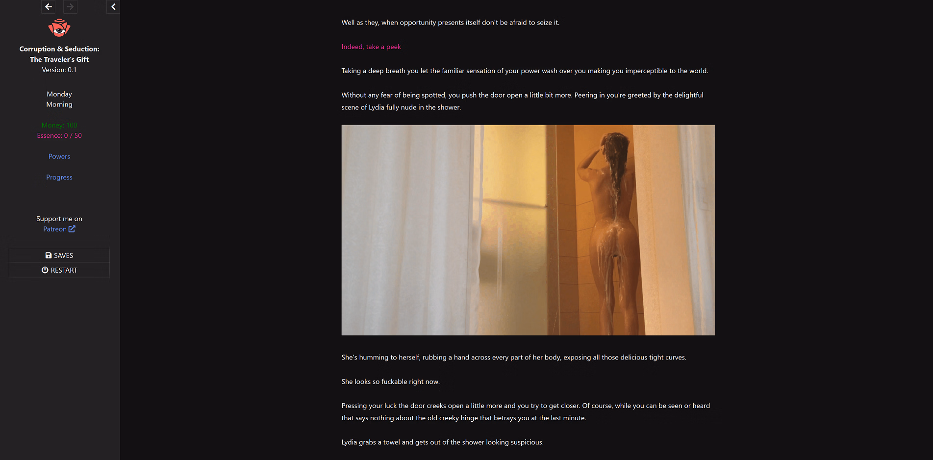 HTML Corruption & Seduction: The Traveler's Gift [v0.1] [Shananigus]