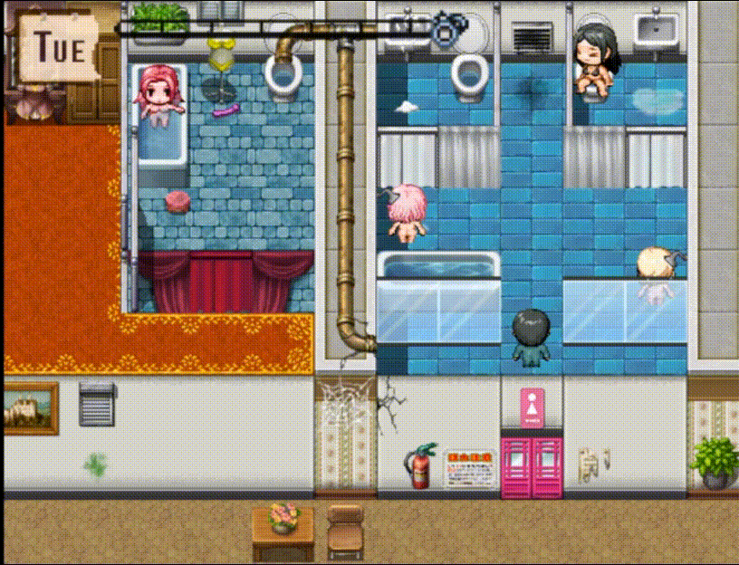 RPGM Dorm Janitor's Revenge [v1.0 Demo] [Rated Sim]
