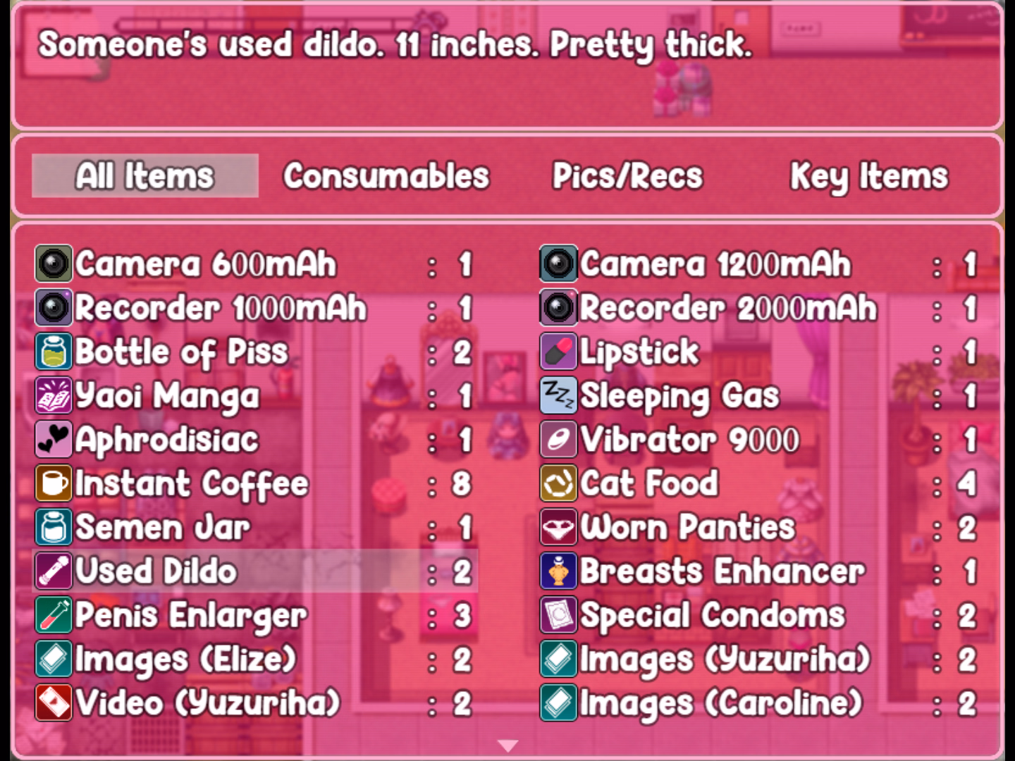 RPGM Dorm Janitor's Revenge [v1.0 Demo] [Rated Sim]