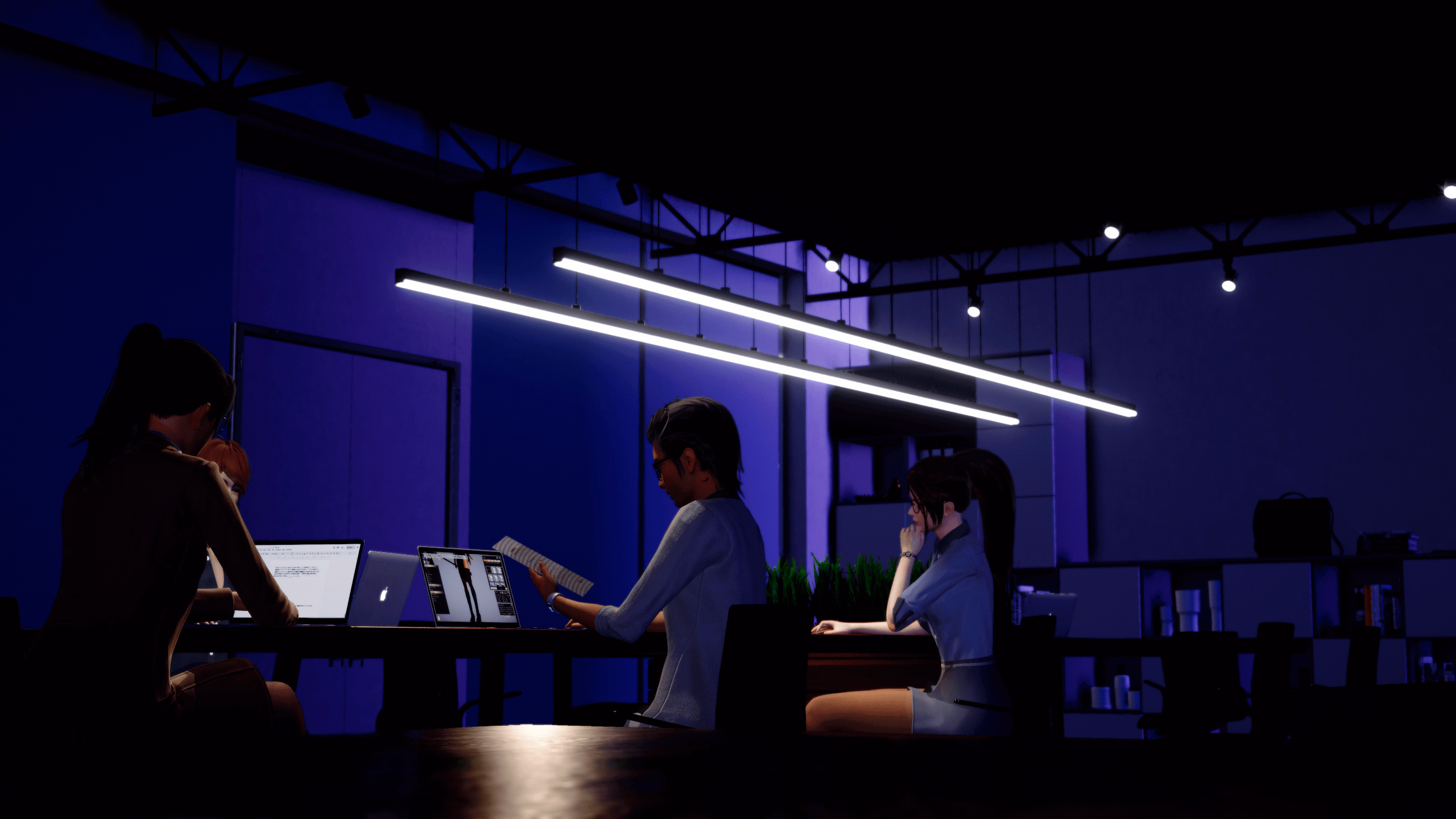 VN Ren'Py Late Hours [Ch.1 Ep.1] [SleeplessStudio]