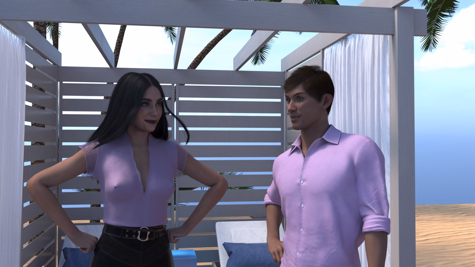 VN Ren'Py Completed Holiday for Four [Part 2.1] [The Amorous Antechinus]