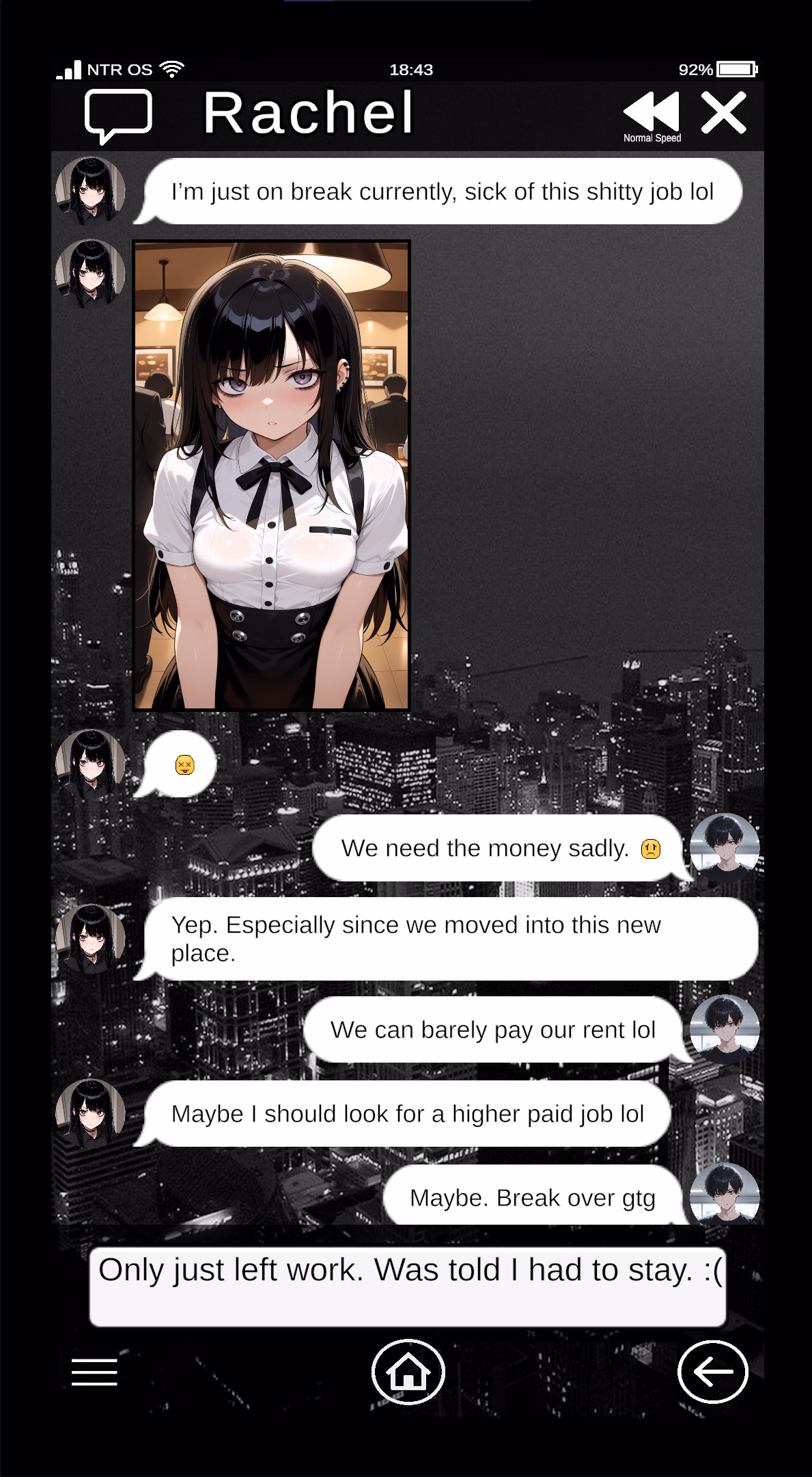 Unity Onhold NTR Messenger [v0.3] [NTRtist] download