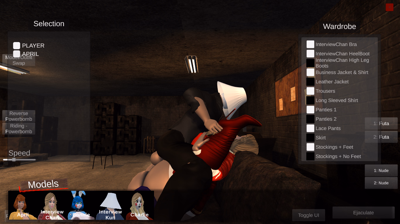 Unity Interview With April [v1.023 Demo] [Baron Vampson]