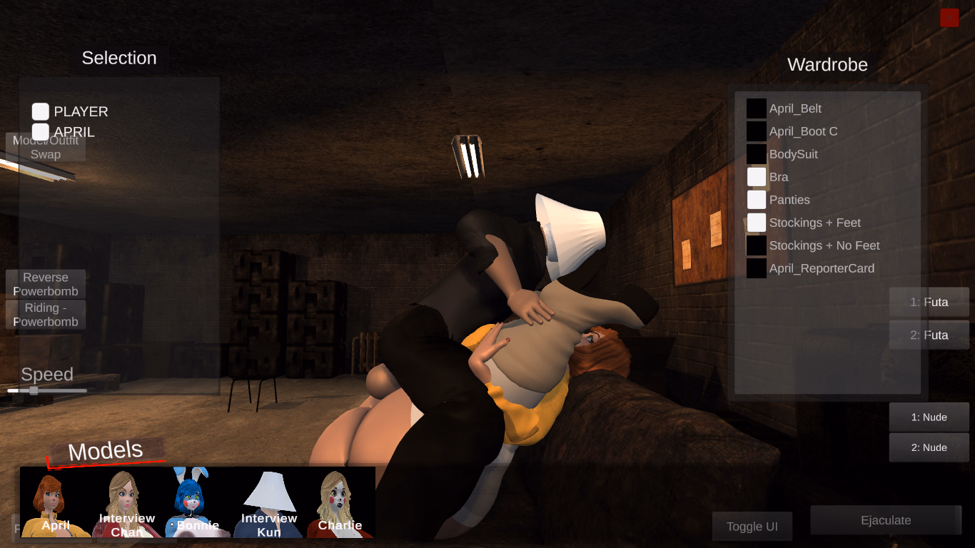 Unity Interview With April [v1.023 Demo] [Baron Vampson]