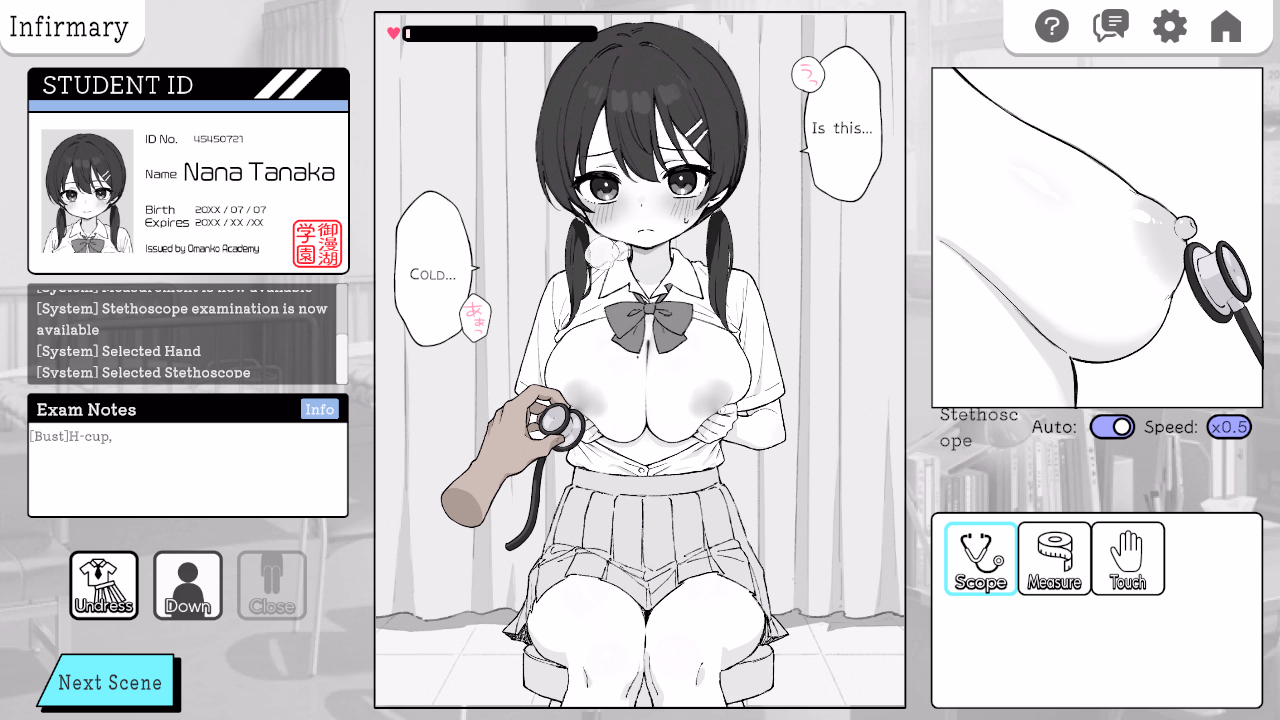 Unity Completed Heart-pounding! Sexual Harassment Health Checkup [v1.0.4] [Twin-Tailism]