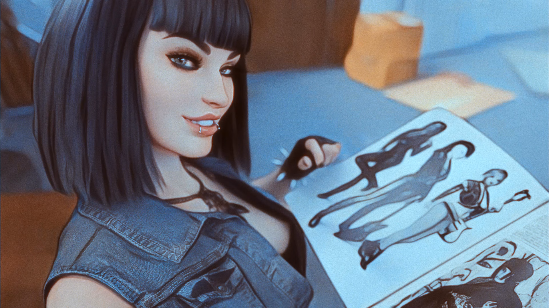 VN Ren'Py I Was a Teenage Vampire Rebuild [v0.8.1b] [FatalMasterpiece]
