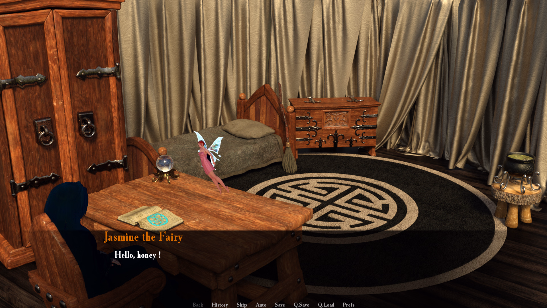 Ren'Py Witches Trainer Episode One [v0.4.5p] [Kitty_SFM]