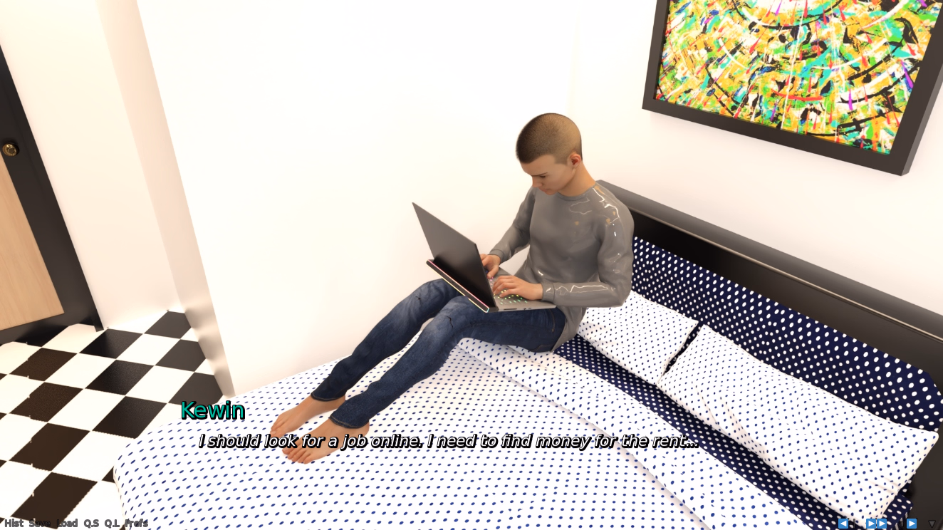 VN Ren'Py Abandoned Unexpected Fate [v1.0] [conilesh]