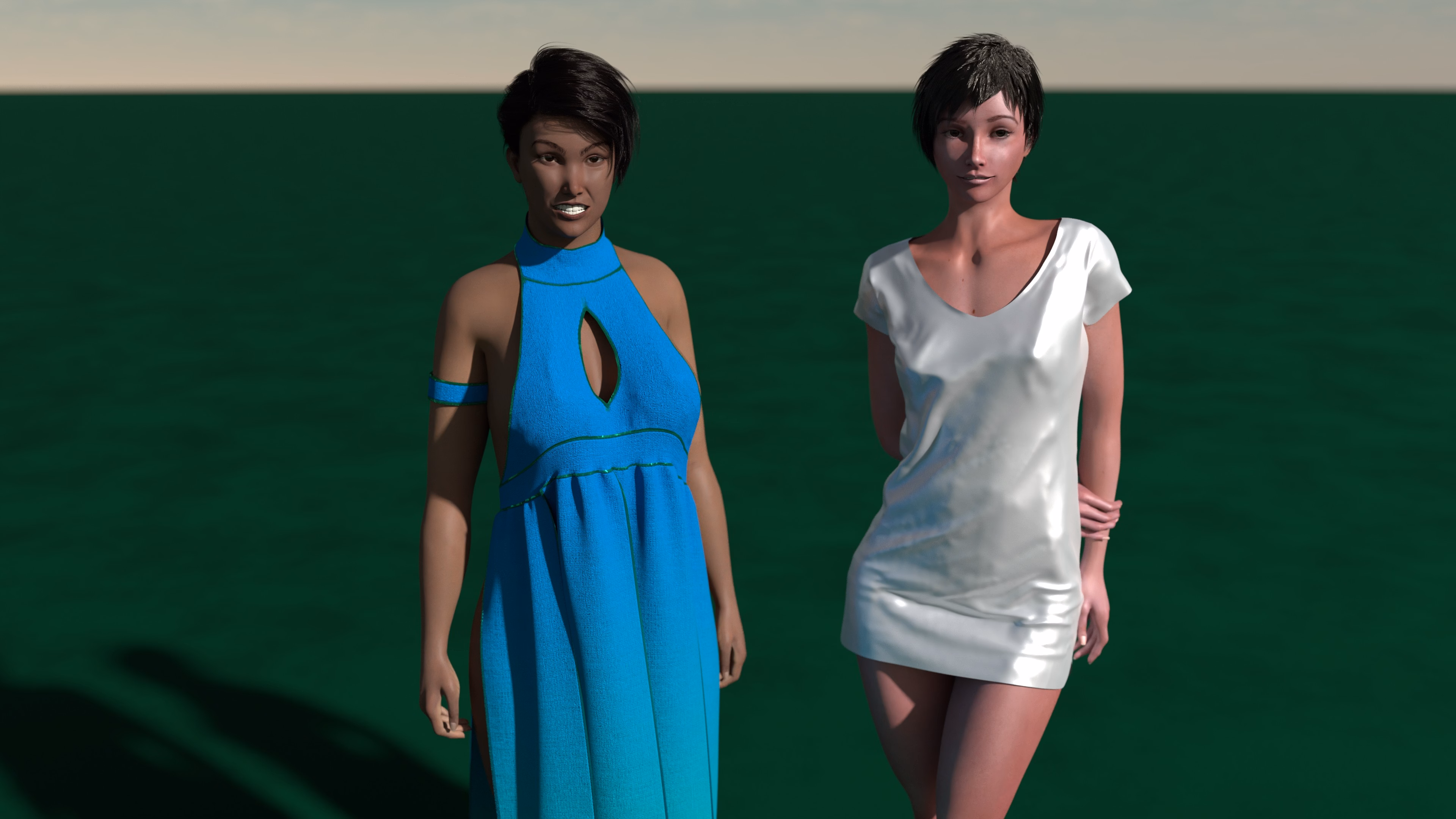 VN Ren'Py Double Goddess [Ch.1 Ep.3] [Seedy Aitch Productions]