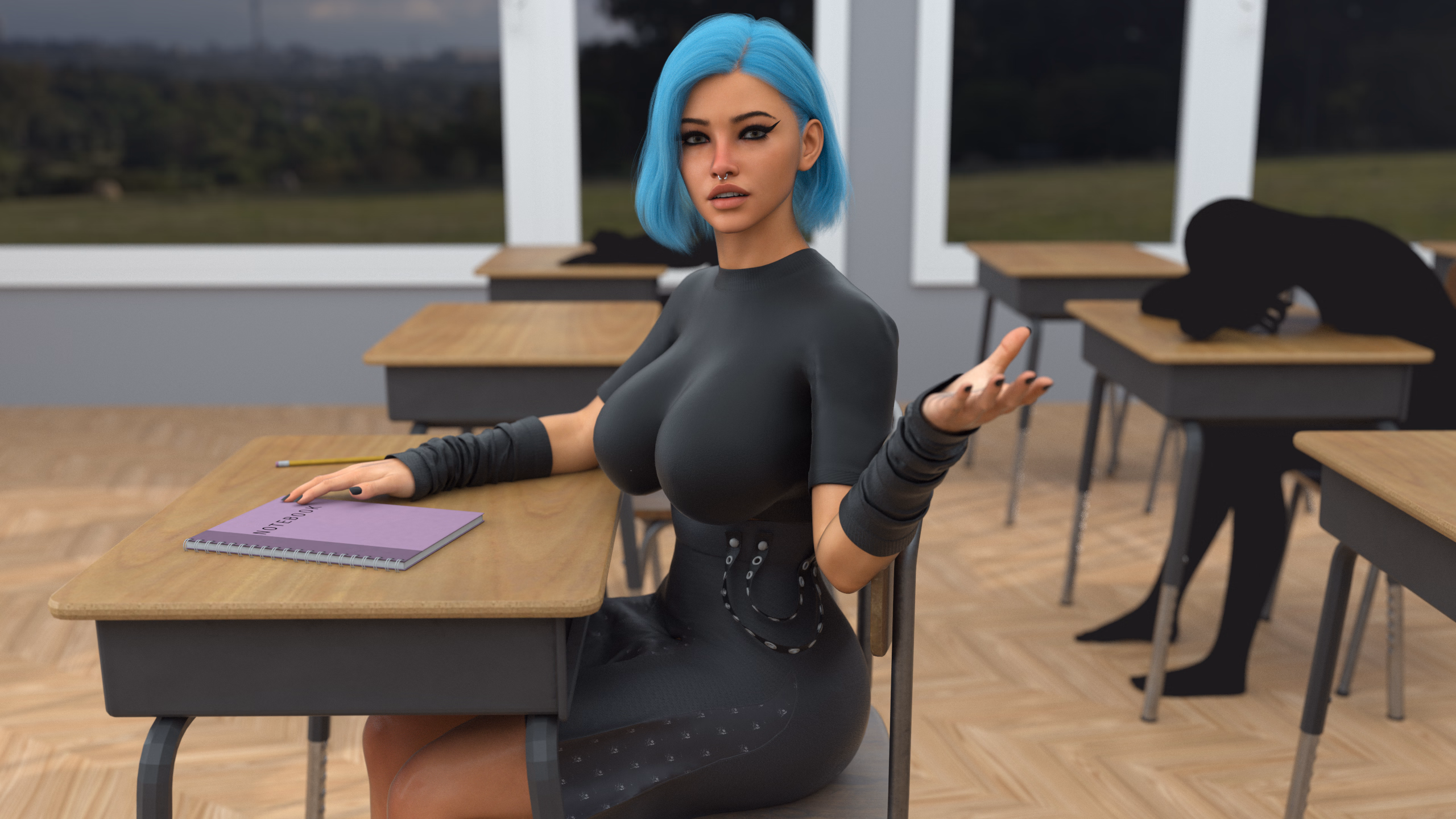 Ren'Py Boring Life [v0.3] [Schlop]