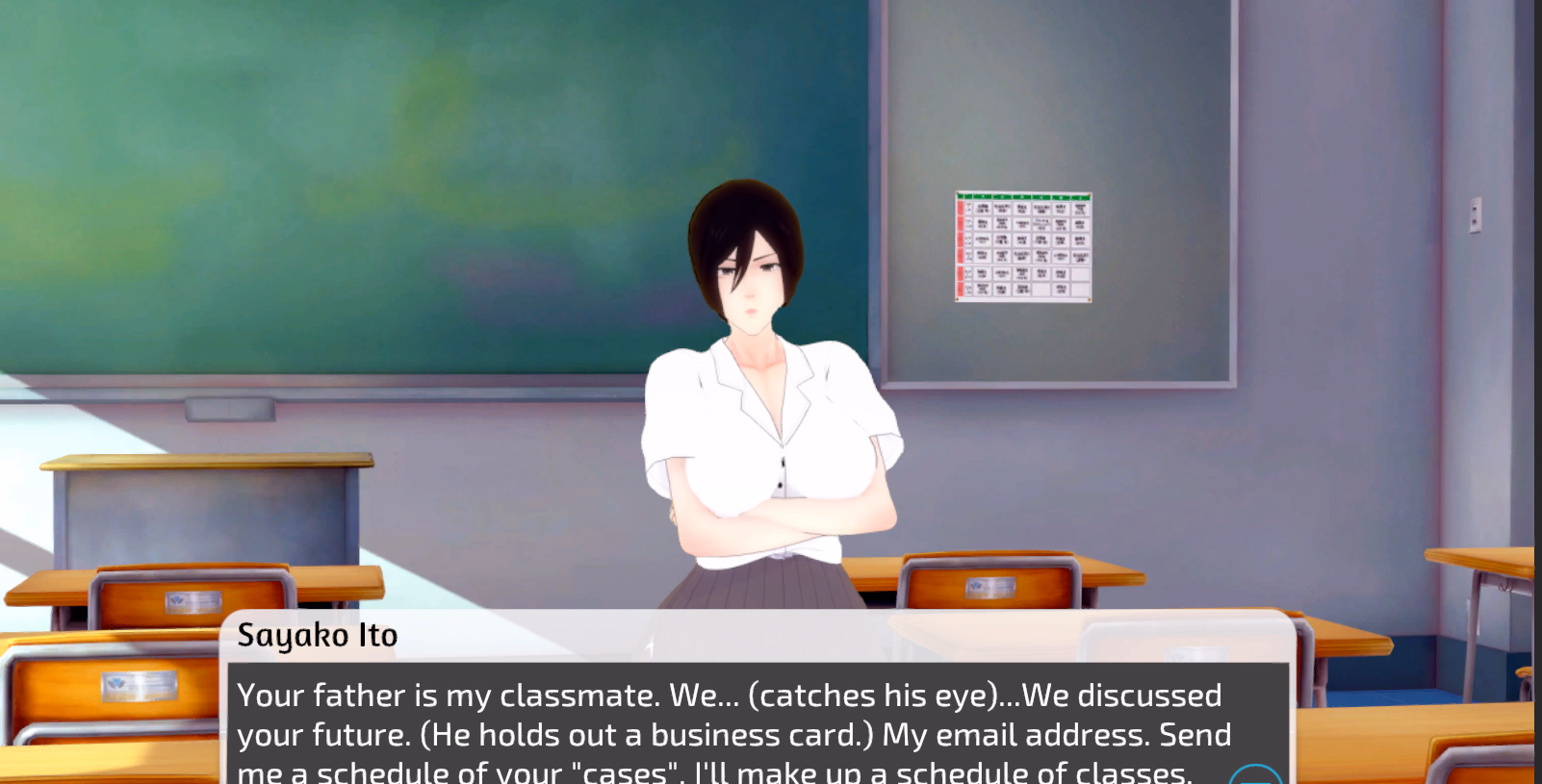 VN Unity My teacher [v1.2] [W3stGTA]