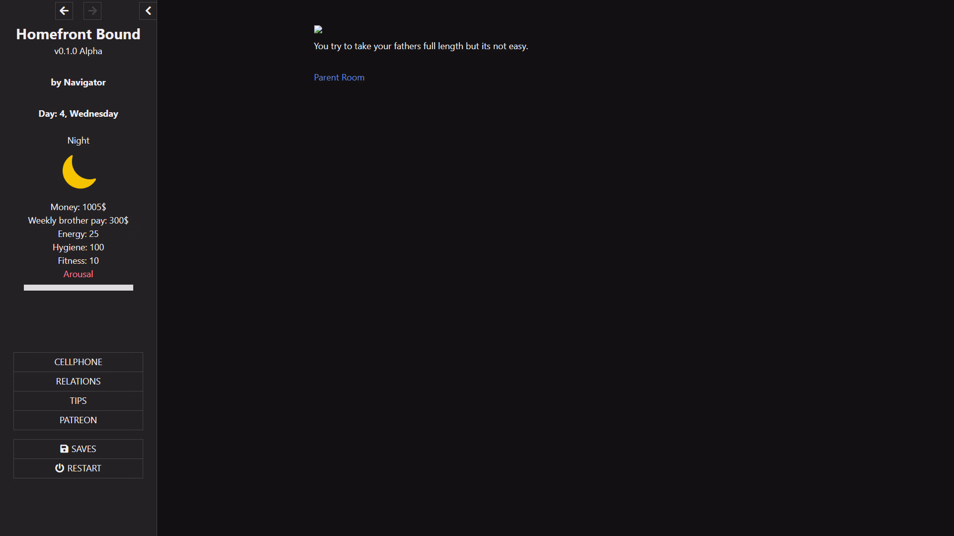 HTML Homefront Bound [v0.1.31.1 Alpha] [Navigator]