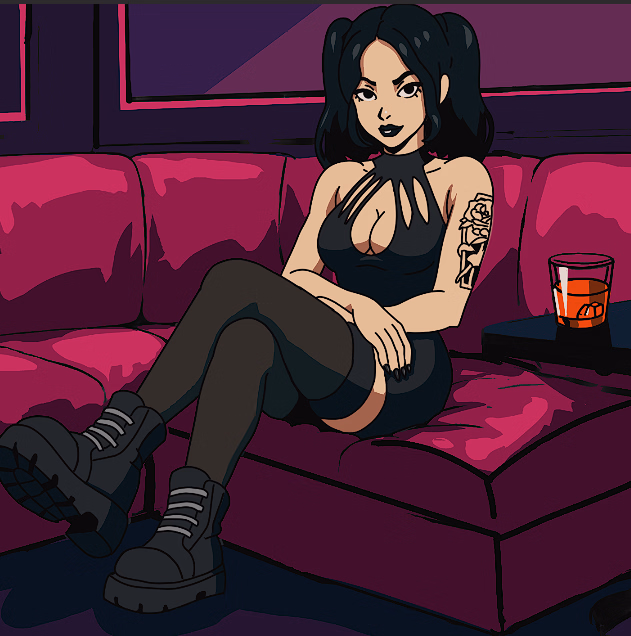 VN Others Infinite Date with Big Tiddy Goth Girl [v0.1] [Kabachok] download