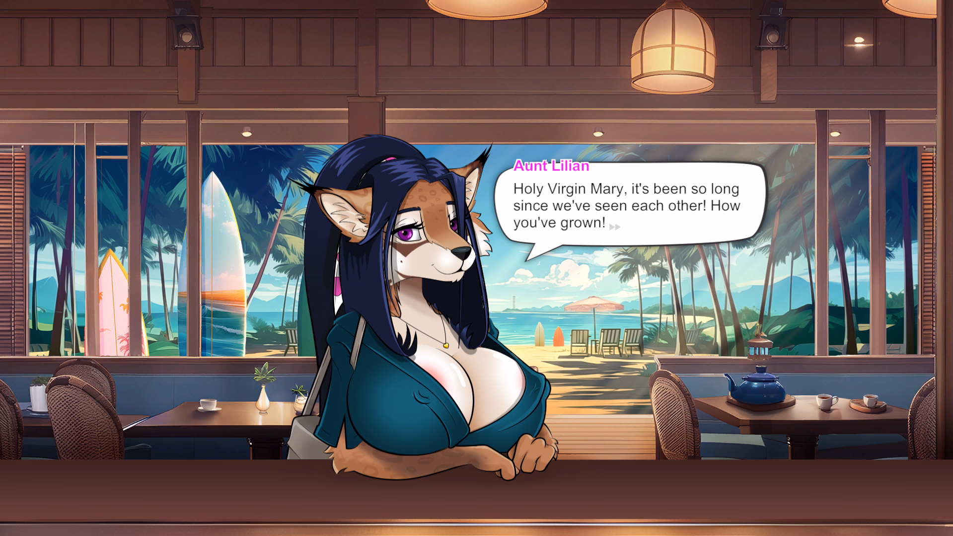 VN Unity Abandoned Furry Cafe [alpha 0.3.13] [Mel Hornypaw]