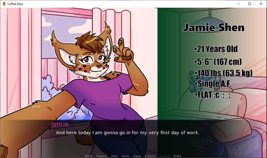 VN Ren'Py Coffee Days [Beta v1.10.0] [SpaceRychen]