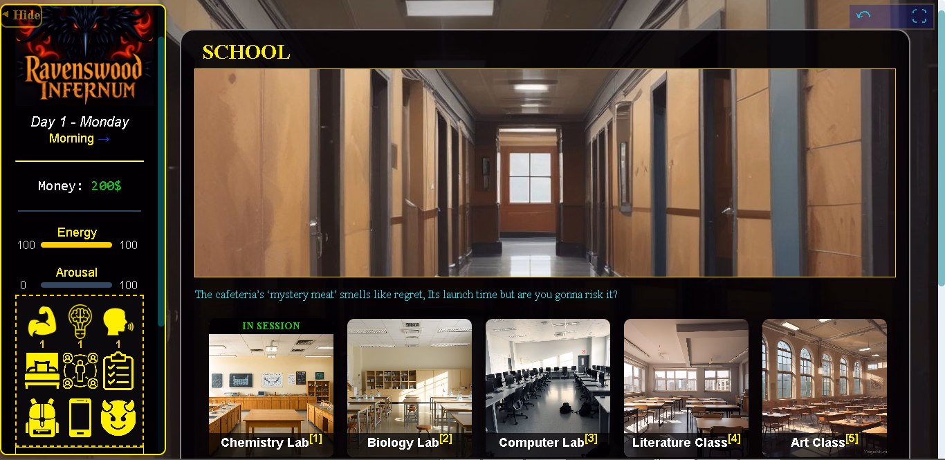 HTML Ravenswood Infernum [v0.25] [MrDummer] download