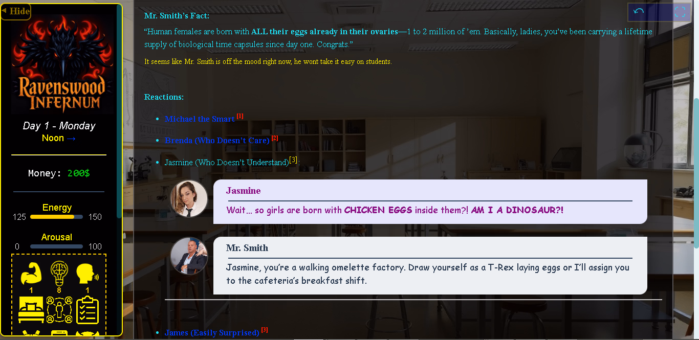 HTML Ravenswood Infernum [v0.25] [MrDummer]