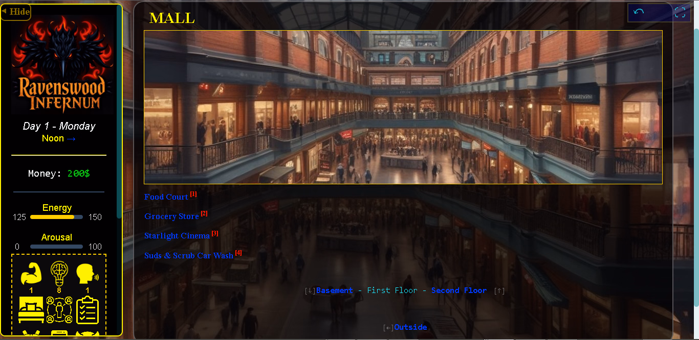 HTML Ravenswood Infernum [v0.25] [MrDummer]