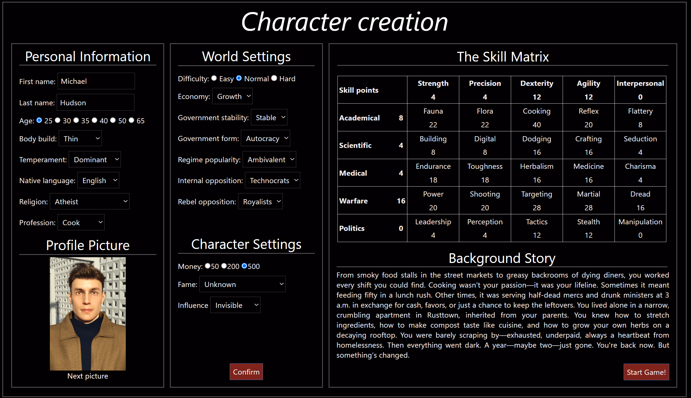 HTML Shards of Mirrors [v0.0.9] [WiseGothGames]