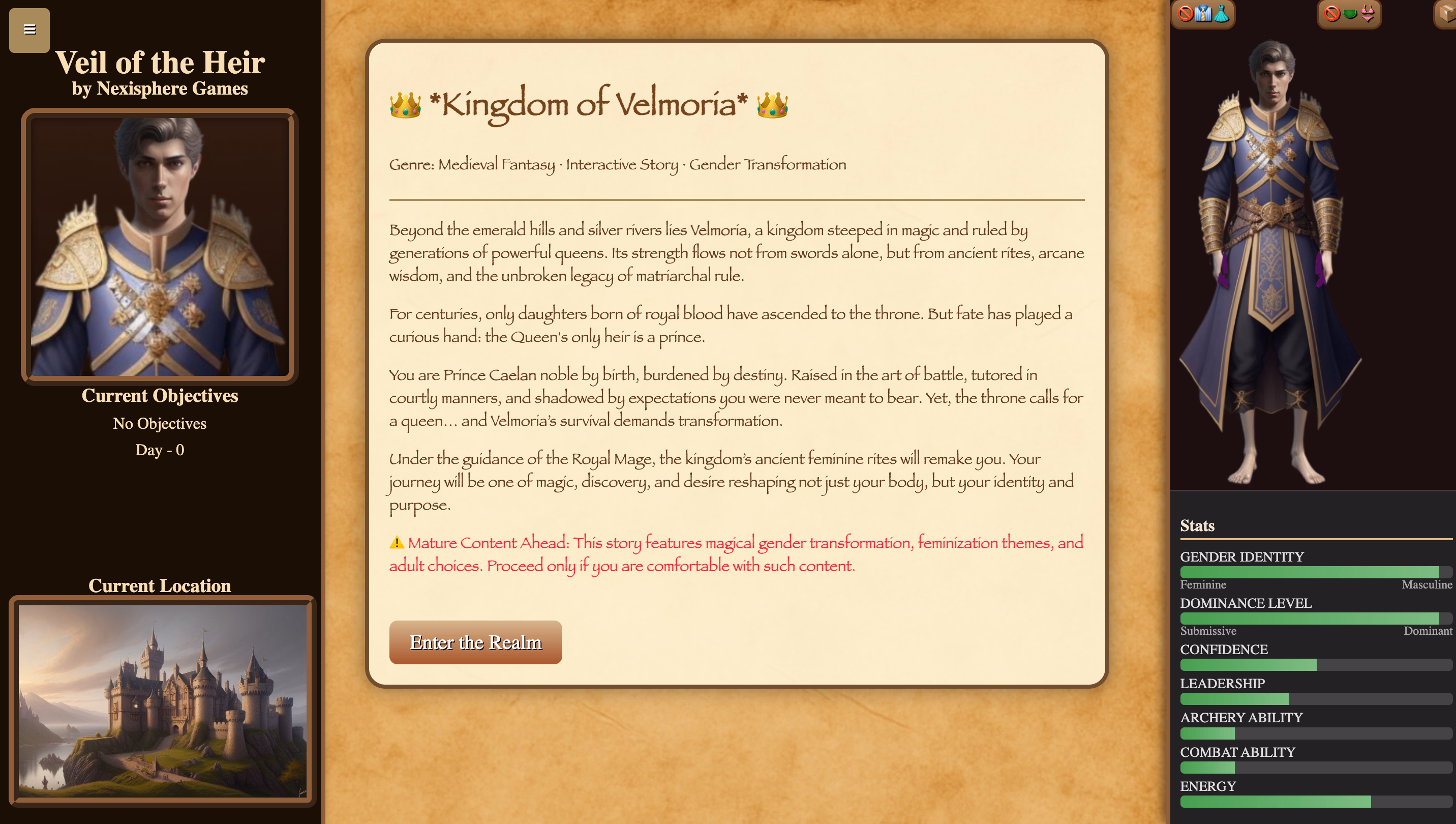 HTML Veil of the Heir [v0.0.15] [Nexisphere]
