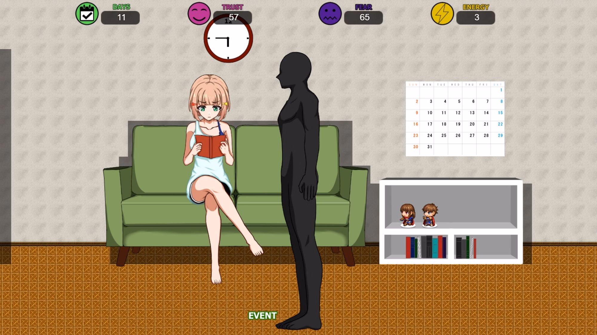 RPGM Completed Girl with Amnesia [v1.0] [Short Hair Simp]