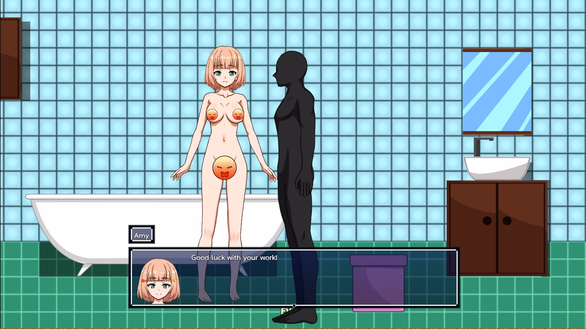 RPGM Completed Girl with Amnesia [v1.0] [Short Hair Simp]