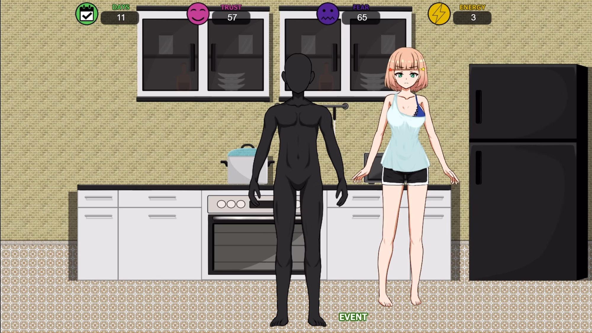 RPGM Completed Girl with Amnesia [v1.0] [Short Hair Simp]