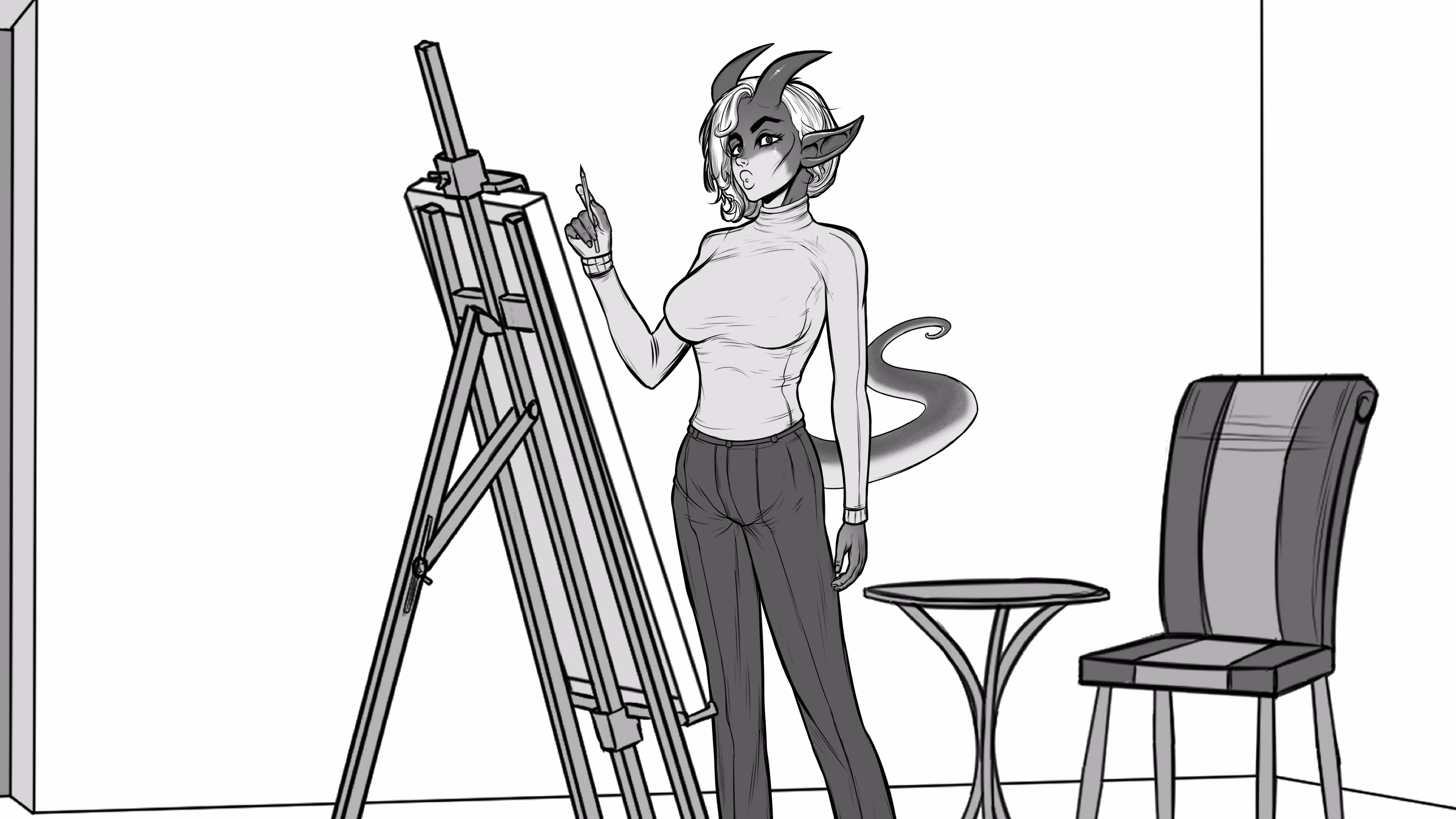 VN Ren'Py Spicy Work [Ch.3] [SpicyVoyager]