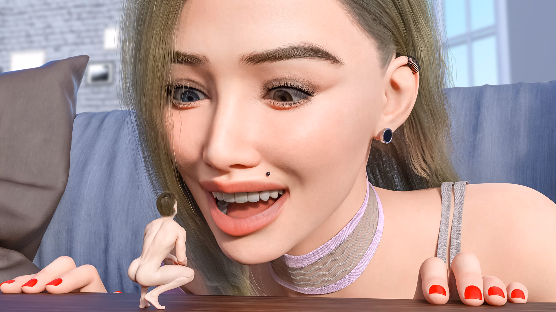 VN Ren'Py Completed Between Her Toes [v1.0] [Lush Scale Games]