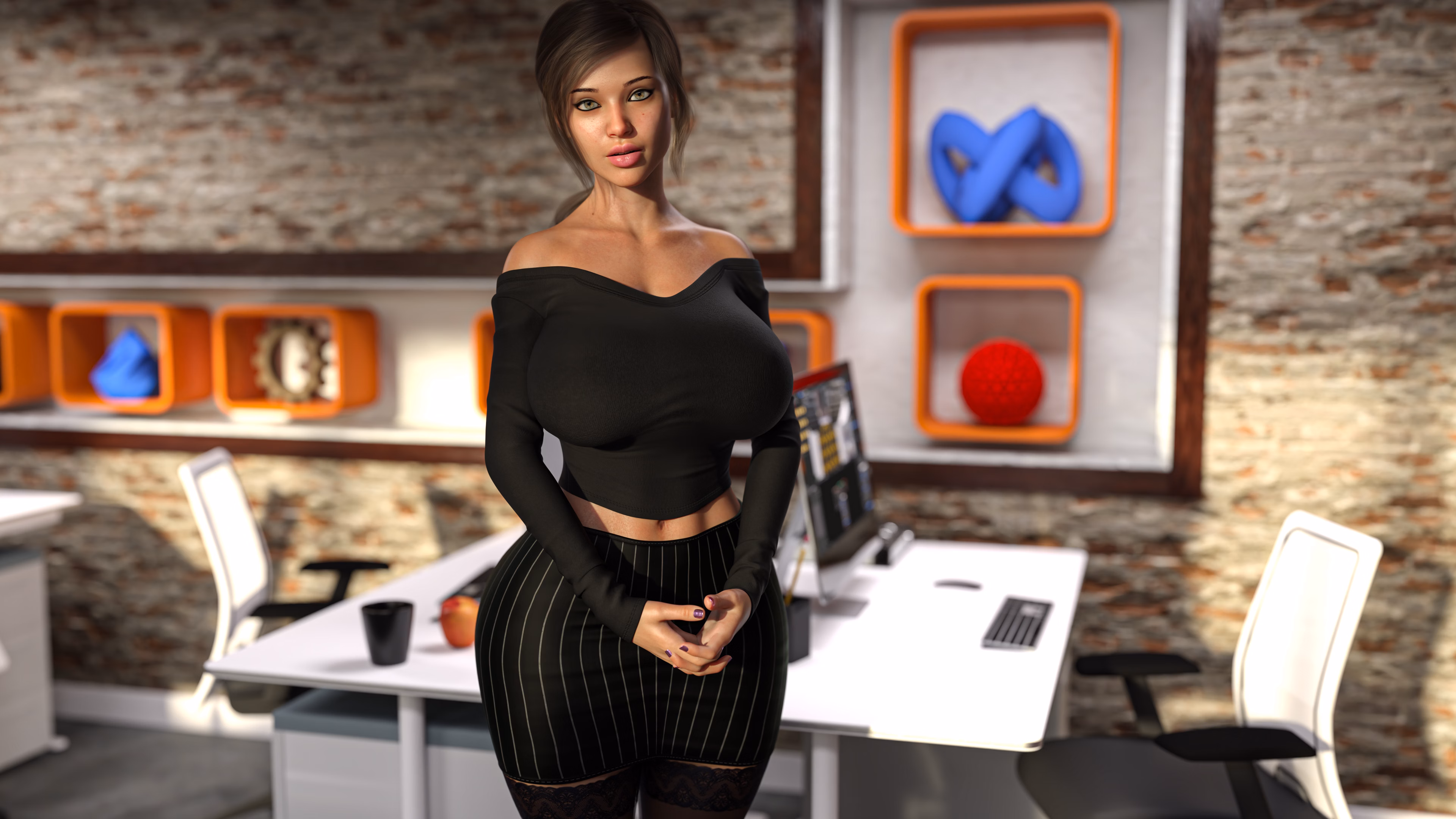 VN Ren'Py Onhold Work Lust [0.4 Remake] [Zoneh69]