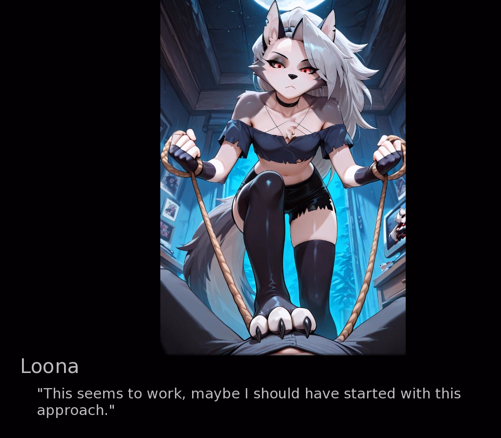 VN Ren'Py Completed Loona Dominates a Pervert [v1.0] [SilenceOfTheNight]