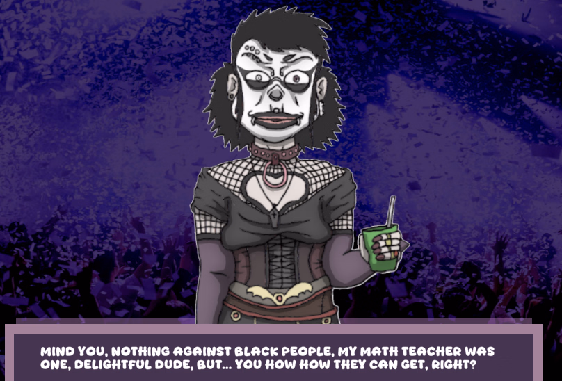VN Unity Completed Approach the weird Goth Girl at the Party! [v1.0] [Nuskadamo]