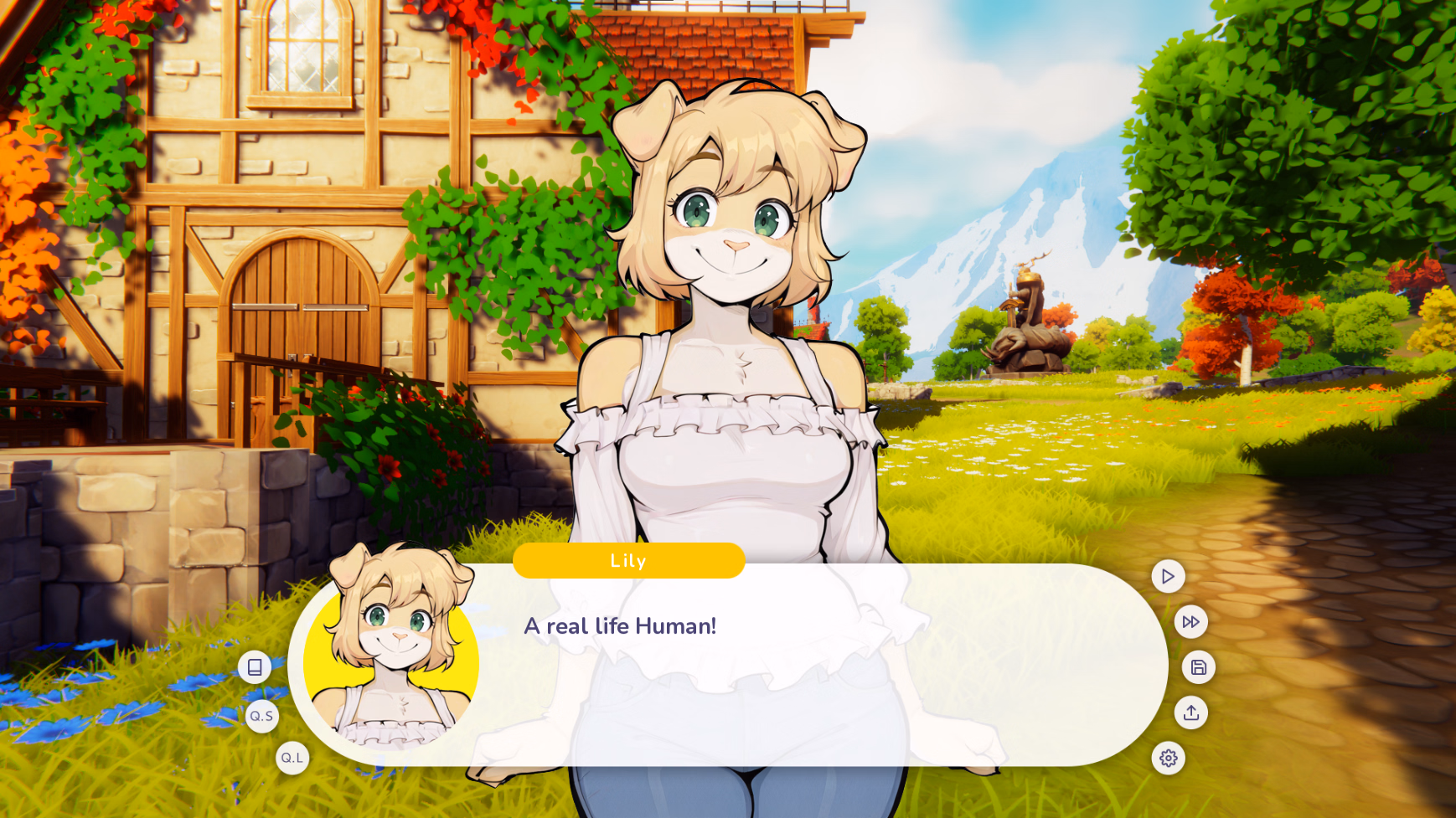 Ren'Py My Fluffy Neighbor [v1.7.0] [Invisible Cactus]