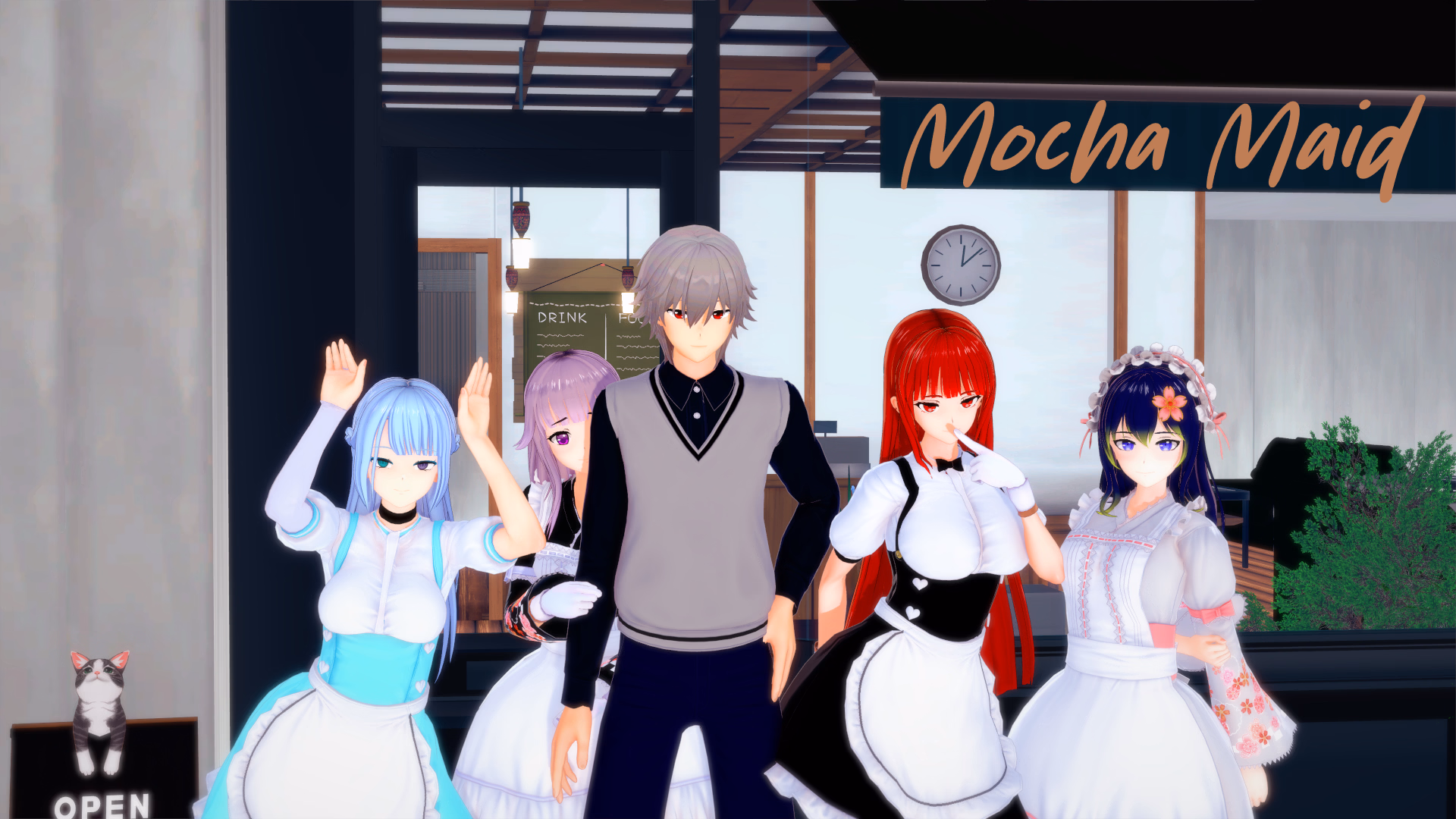 VN Ren'Py Mocha Maid [v0.1.5] [LulluDev] download