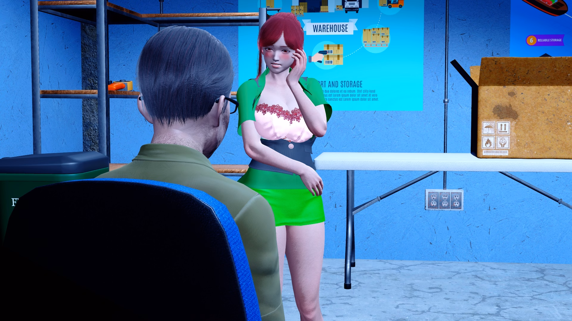 Ren'Py Out of Puberty: Reimagined [Ch.1 v0.95] [FluffyStudio]