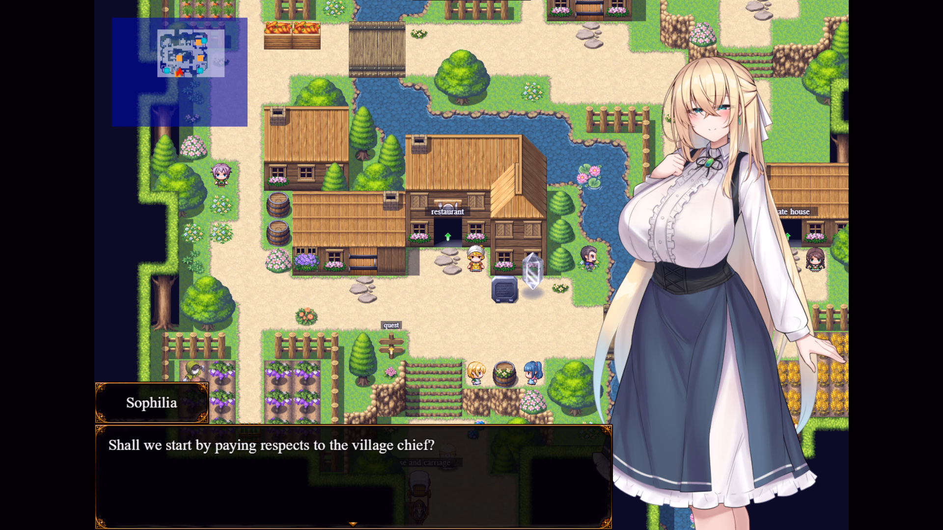 RPGM Completed Sister Sophie and the Witch's Curse [v1.0] [FullskyWorkshop]